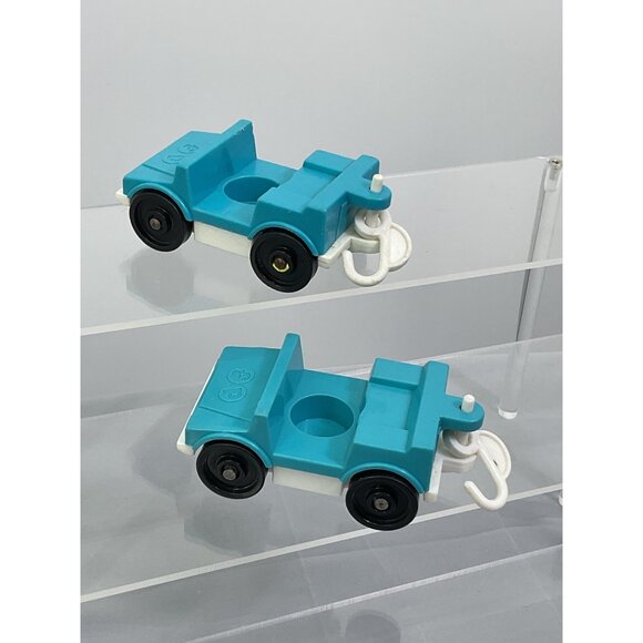 Vintage Fisher Price Little People Zoo Tram Cars #916 - Picture 4 of 5